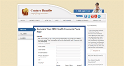 Desktop Screenshot of centurybenefits.com